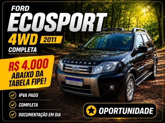 FORD ECOSPORT 2.0 FREESTYLE 4WD 16V FLEX 4P MANUAL